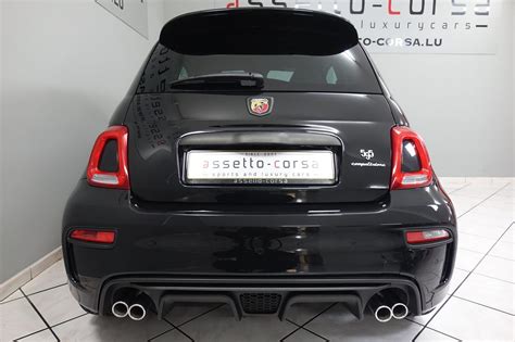 ABARTH 595 COMPETIZIONE IN NERO SCORPIONE / GRIGIO .